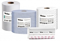 Полотенца бумажныеVeiro Professional в рулонах и листах разрешены к использованию на пищевых производствах 